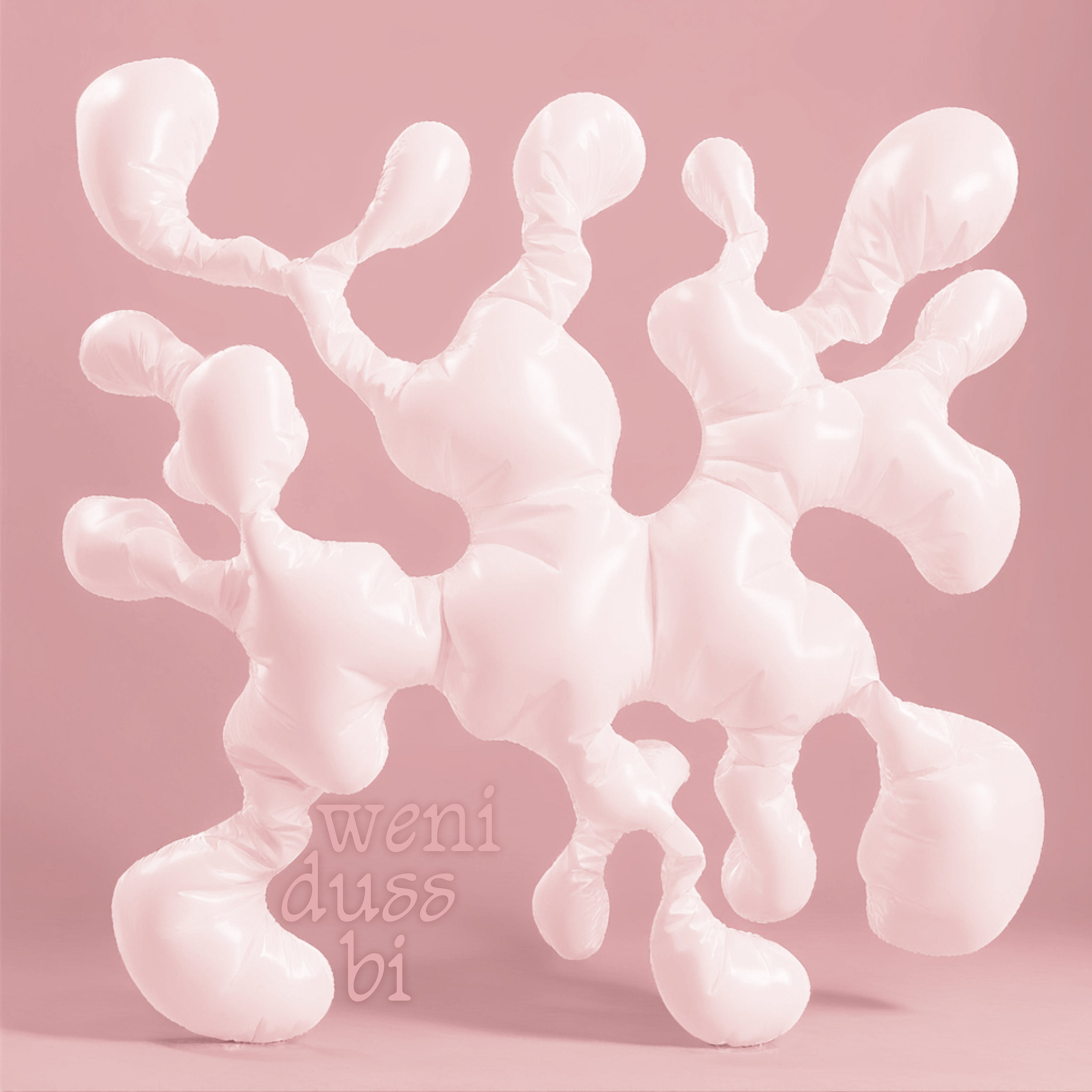 Skulpturale, rosa Zellstrukturen auf Paulis ruhigem Single-Cover